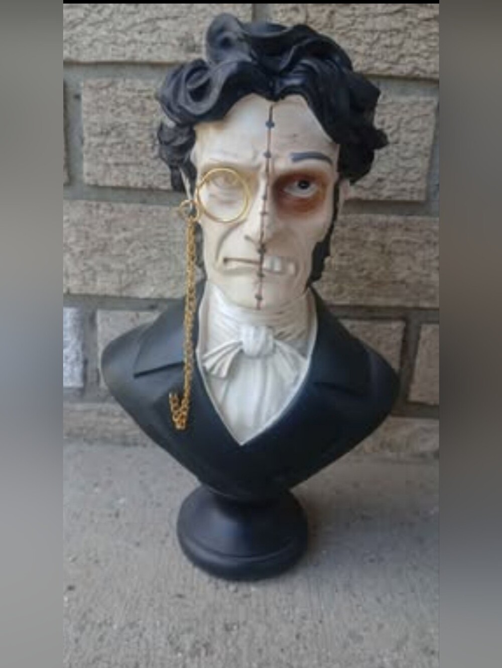 Jekyll & Hyde Half-Face Bust